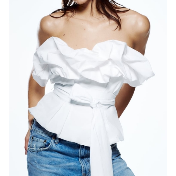 Zara Poplin Shirt - Picture 2 of 4